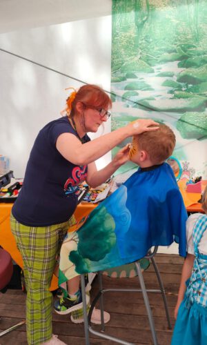 Beratzhausen Volksfest Kinderschminken Beratzhausen Volksfest Kinderschminken